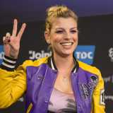 Emma Marrone (2012) � Nata a Firenze ma cresciuta ad Aradeo in provincia di Lecce (tra l�altro paese d�origine dei genitori), Emma Marrone riporta la Puglia in vetta al Festival nel 2012. La cantante vince con �Non � l�inferno� (foto di Albin Olsson)